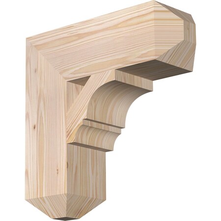 Ekena Millwork Balboa Craftsman Smooth Bracket, Douglas Fir, 5 1/2"W x 18"D x 18"H BKT06X18X18BOA04SDF